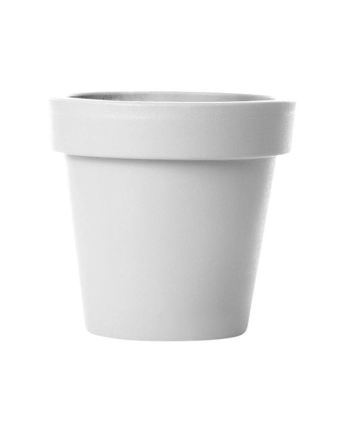 POT STICKER Flowerpot Sticker | White
